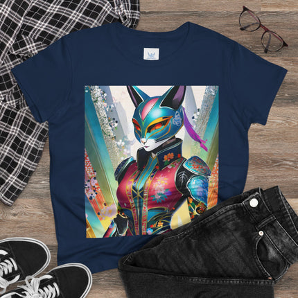 Cyberpunk Chic Cotton Tee
