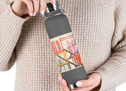Maquettes de Théatre 4 by Alexandra Exter Copper Vacuum Insulated Bottle, 22oz