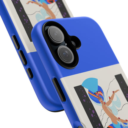 Exotic Dancer Phone Case – Vibrant Performance & Art Deco Flair