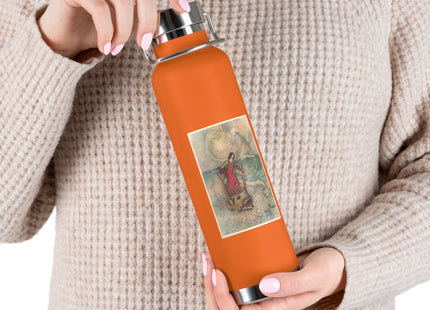 Rita Rides on the Dolphin by Warwick Goble Copper Vacuum Insulated Bottle, 22oz