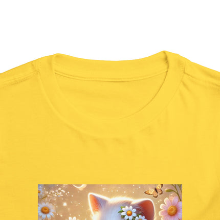Daisy Chain Whimsy Toddler Short Sleeve Tee