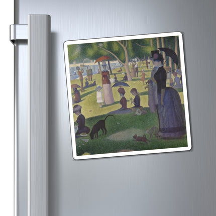 A Sunday on La Grande Jatte by Georges Seurat  Magnets (3 Sizes)