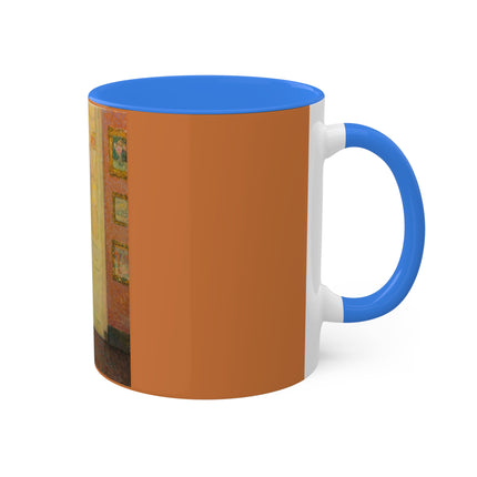 Interior, Window Light by Henri Le Sidaner Colorful Mugs, 11oz