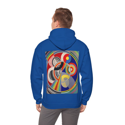 Rythme No. 1 by Robert Delaunay Heavy Blend™ Hooded Sweatshirt
