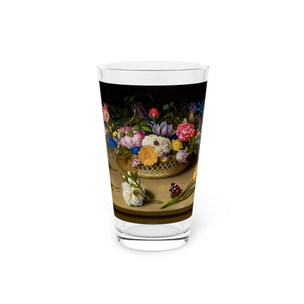 Flower Still Life by Ambrosius Bosschaert Glass, 16oz
