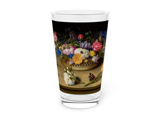 Flower Still Life by Ambrosius Bosschaert Glass, 16oz