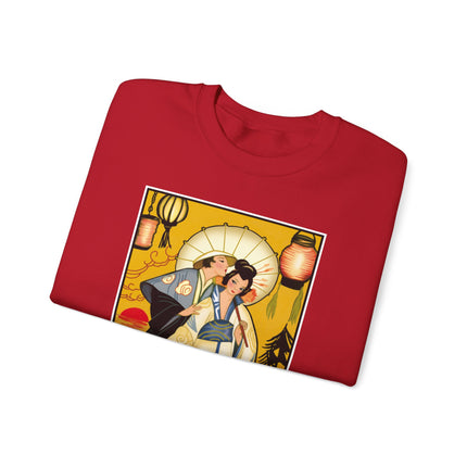 Golden Embrace Heavy Blend™ Crewneck Sweatshirt
