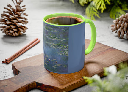 Water Lilies by Claude Monet Colorful Mugs (11oz, 15oz)