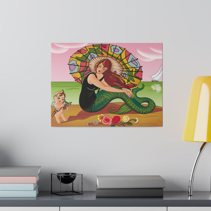 Art Deco Mermaid – Siren Serenade by Carlo Chiostri