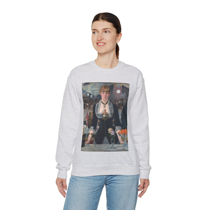 A Bar at the Folies-Bergère by Edouard Manet Heavy Blend™ Crewneck Sweatshirt