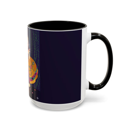 Moonlit Masquerade: The Fairy Queen's Ball Colorful Mug (11oz, 15oz) – Fairy Tale Elegance, Fantasy Charm & Enchanted Style