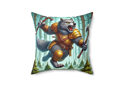 Wolverine Vanguard Spun Polyester Square Pillow