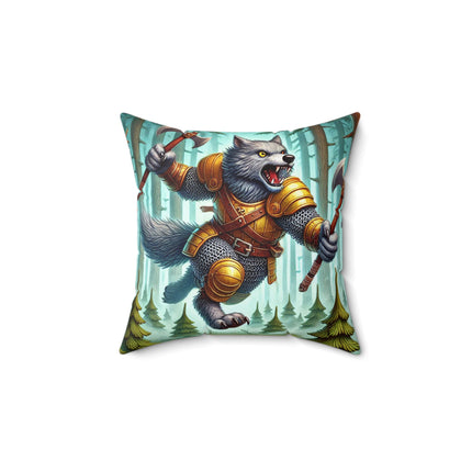 Wolverine Vanguard Spun Polyester Square Pillow