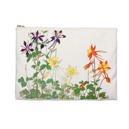Aquilegia Flower Accessory Pouch – Tanigami Kônan Botanical Art Design