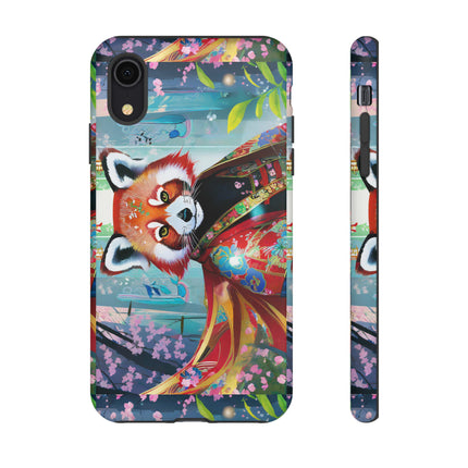 Cybernetic Red Panda Phone Cases