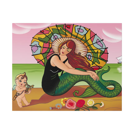 Art Deco Mermaid – Siren Serenade by Carlo Chiostri