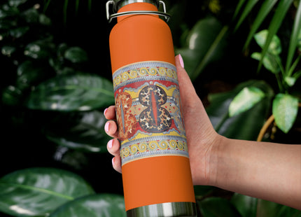 Reproduction of the Shield Frieze by Emile Gilliéron Copper Vacuum Insulated Bottle, 22oz