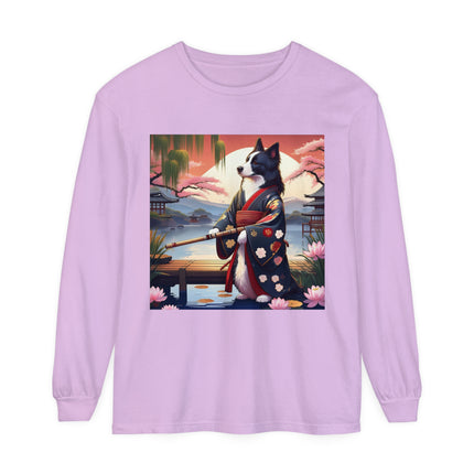 Border Collie Warrior Long Sleeve T-Shirt