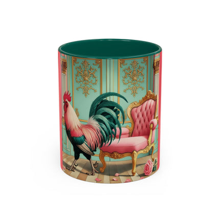 The Salon Rooster Colorful Mugs (11oz, 15oz)