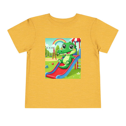 Playground Crocodile Joy Toddler Short Sleeve Tee