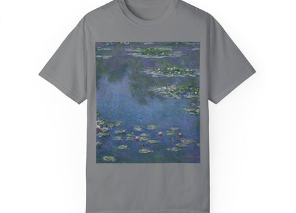 Water Lilies by Claude Monet Unisex Garment-Dyed T-shirt