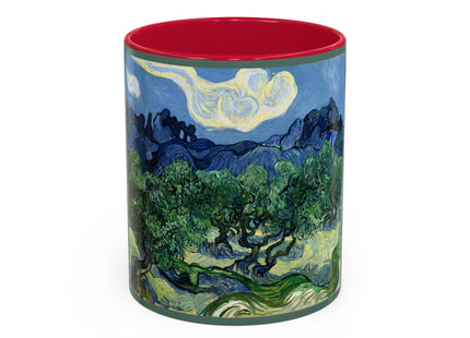 Olive Trees by Vincent Van Gogh Colorful Mugs (11oz, 15oz)