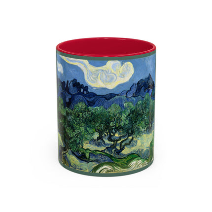 Olive Trees by Vincent Van Gogh Colorful Mugs (11oz, 15oz)
