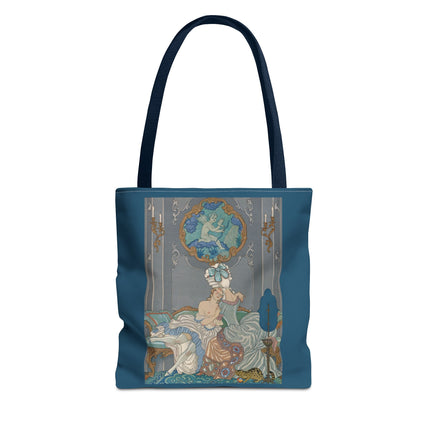 Liaisons Dangereuses by George Barbier Tote Bag (AOP)