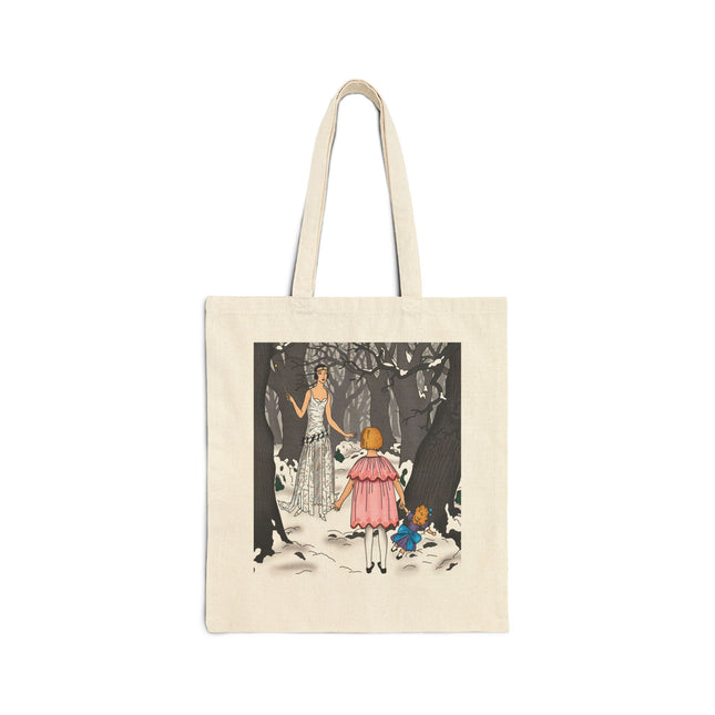 Fairy Tale Elegance Cotton Canvas Tote Bag
