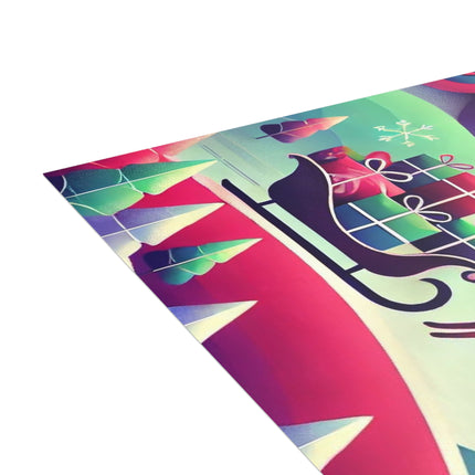Festive Reindeer Flight Postcard Bundles (envelopes included)