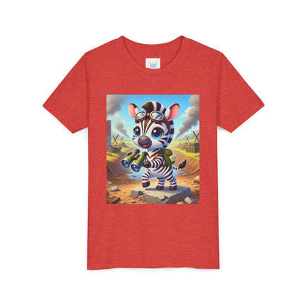 Zebra Lookout Youth Short Sleeve Tee