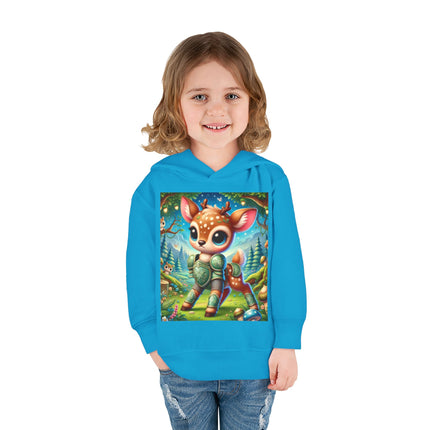 Fawn Defender Toddler Pullover Fleece Hoodie