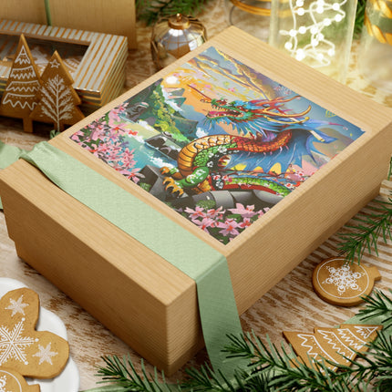 Chinese Dragon Kiss-Cut Stickers (4 Sizes)