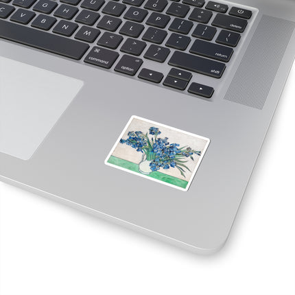Irises by Vincent Van Gogh Kiss-Cut Stickers (4 Sizes)