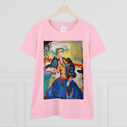 A Mulher by Amadeo de Souza-Carosa Women's Midweight Cotton Tee
