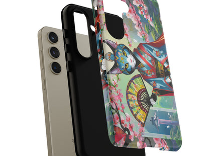 Cyberpunk Geisha Phone Cases