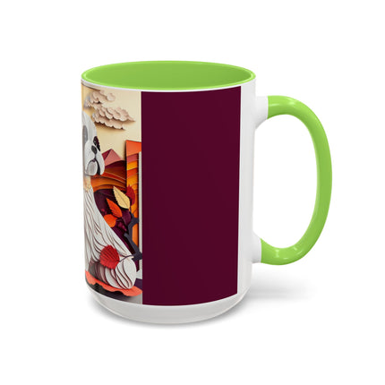 Shih Tzu at an Autumn Colorful Mugs (11oz, 15oz)