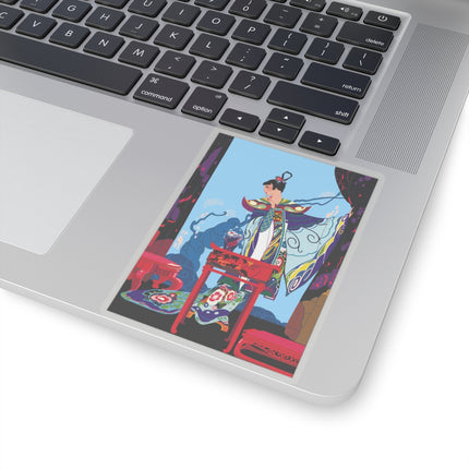 A Visual Journey by Umberto Brunelleschi Kiss-Cut Stickers (4 Sizes)