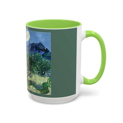 Olive Trees by Vincent Van Gogh Colorful Mugs (11oz, 15oz)