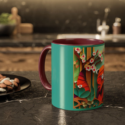 A Playful Red Panda Colorful Mugs (11oz, 15oz)