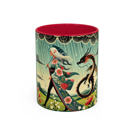 The Dragon Fairy’s Stride Colorful Mugs (11oz, 15oz)