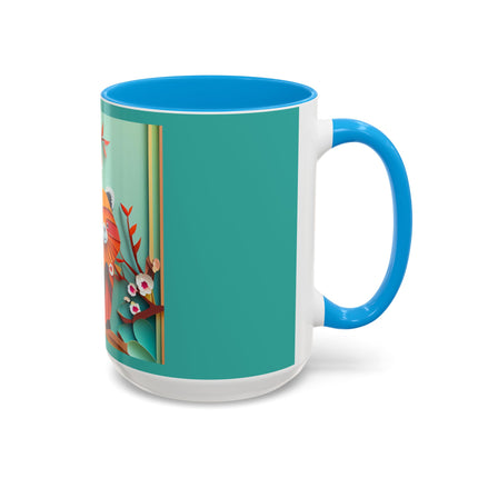 A Playful Red Panda Colorful Mugs (11oz, 15oz)