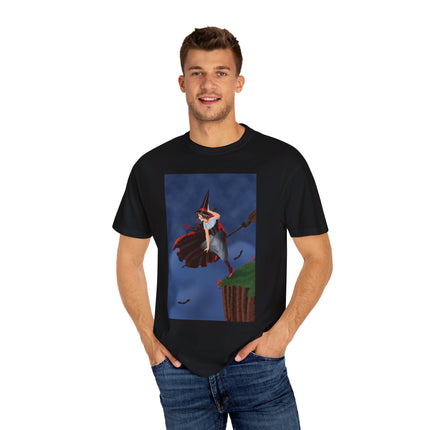 The Enchanted Witch Unisex Garment-Dyed T-shirt