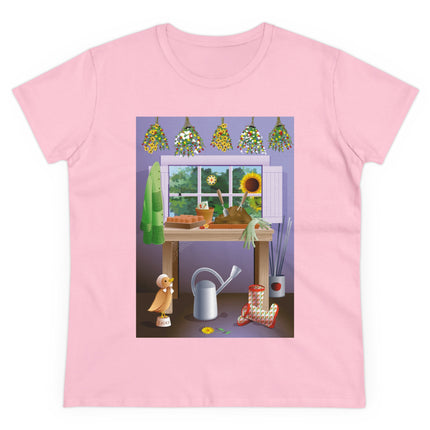 A Gardener's Haven Women's Midweight Cotton Tee