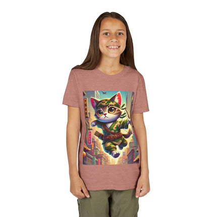 Archer Cat Youth Short Sleeve Tee