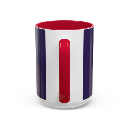 🎁✨ The Lady Of The Christmas Hatbox Colorful Mug – Art Deco Holiday Fantasy