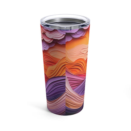 Dramatic Sunset Sky Tumbler 20oz