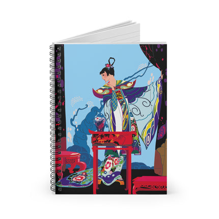 A Visual Journey by Umberto Brunelleschi Spiral Notebook - Ruled Line