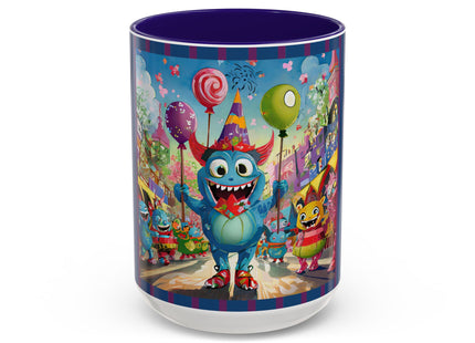 Monster Parade Madness Colorful Mugs (11oz, 15oz)