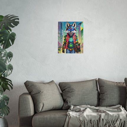 Cyber Hyena Fine Art Posters
